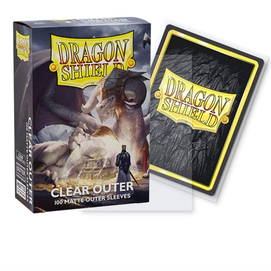 Dragon Shield Clear Outer Sleeves 100ct image 0